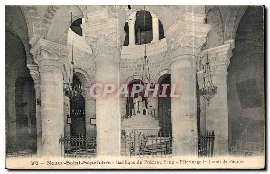 Neuwy-Saint-Sépulchre — Basilique du Précieux Sang — Pèlerinage le Lundi de Pâques — n°502
