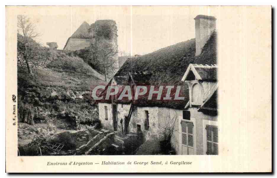CPA Environs d Argenton Habitation de George Sand a Gargilesse