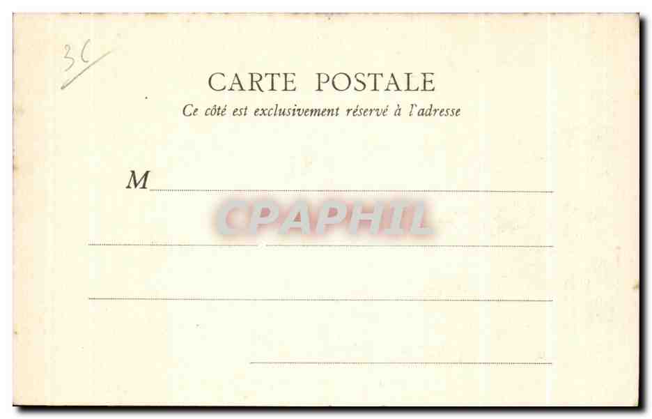CPA Environs d Argenton Habitation de George Sand a Gargilesse — Rückseite