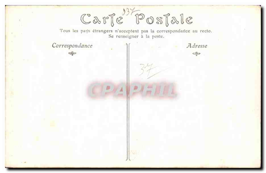 CPA Amboise Interieur de la Chapelle du Chateau — Rückseite