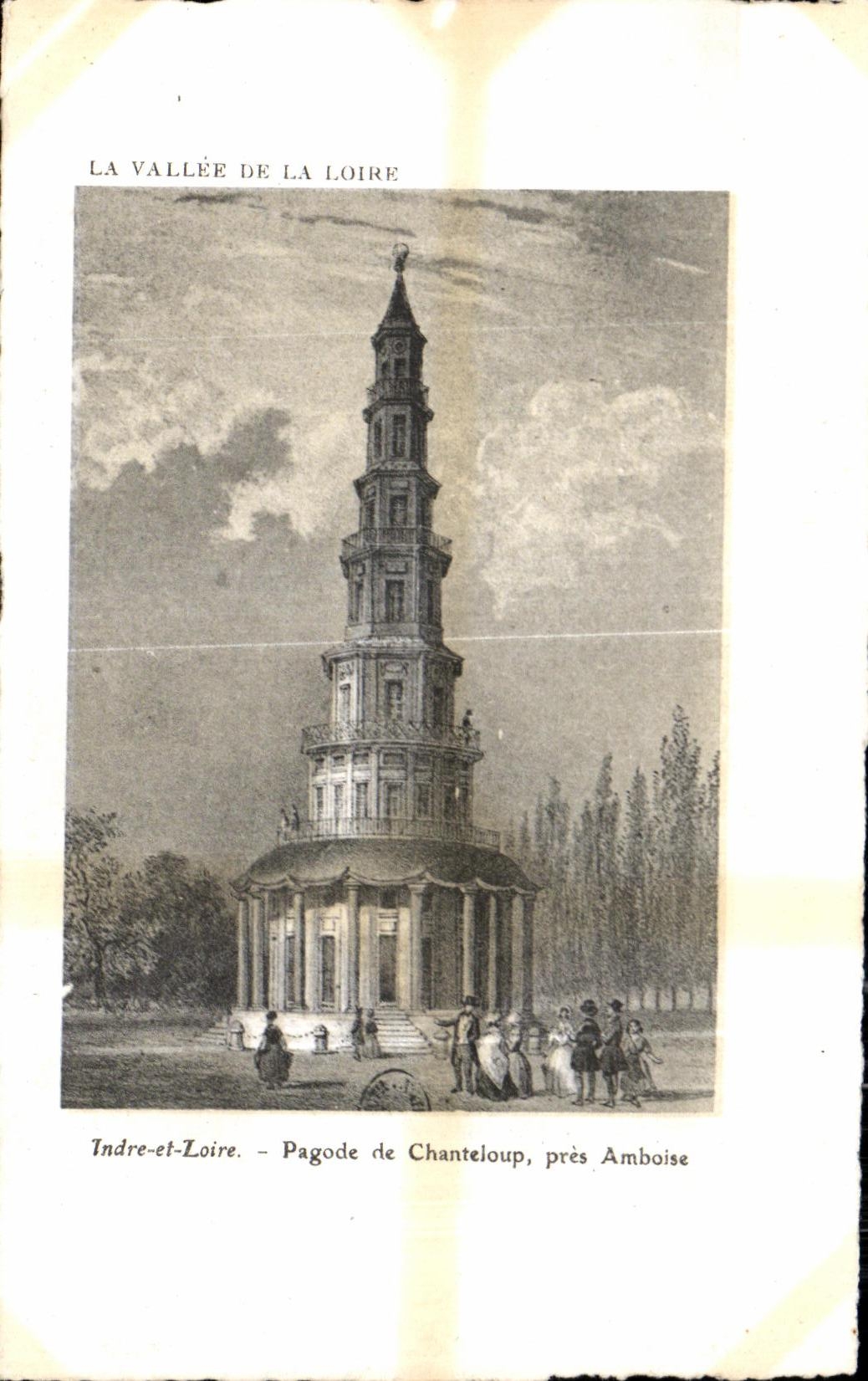 CPA Indre et Loire Pagode de Chanteloup pres Amboise