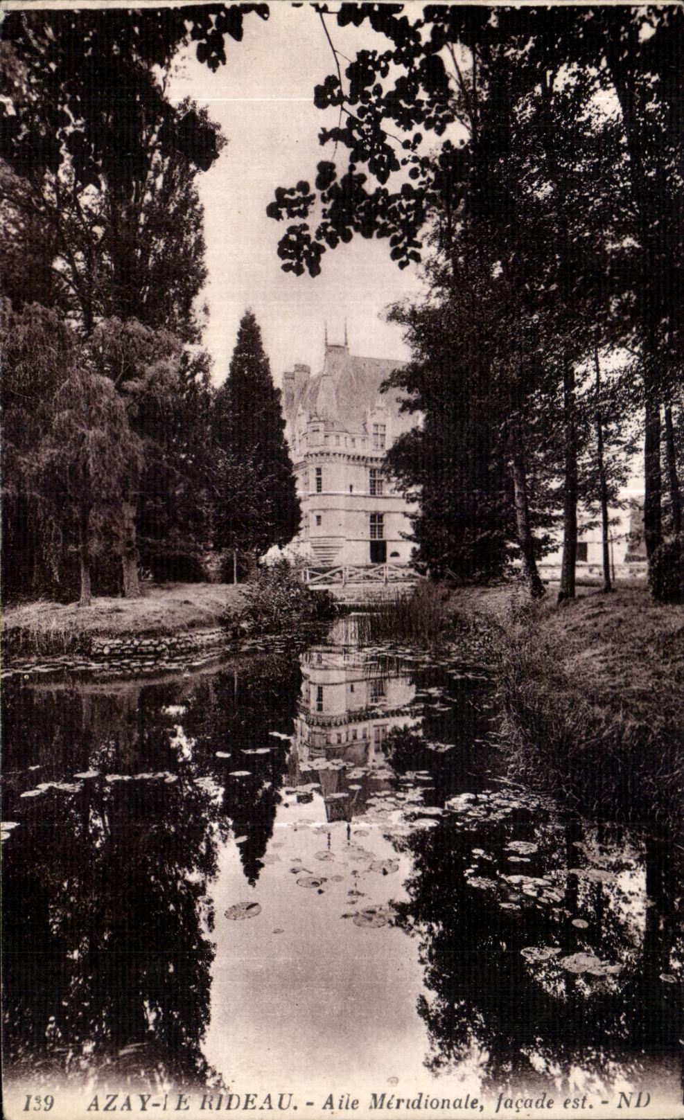 CPA Azay le Rideau Aile Meridionale Facade