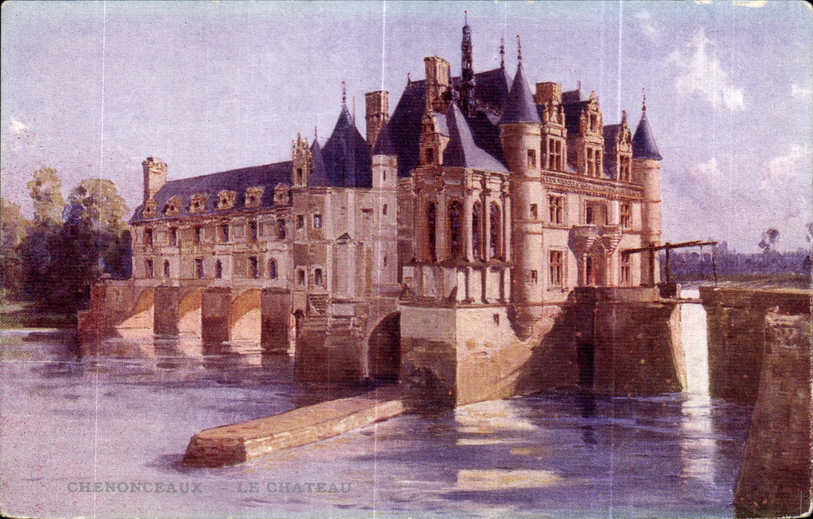 CPA Chenonceaux Le Chateau Renaissance Francois Diane de Poitrers Catherine de Medicis