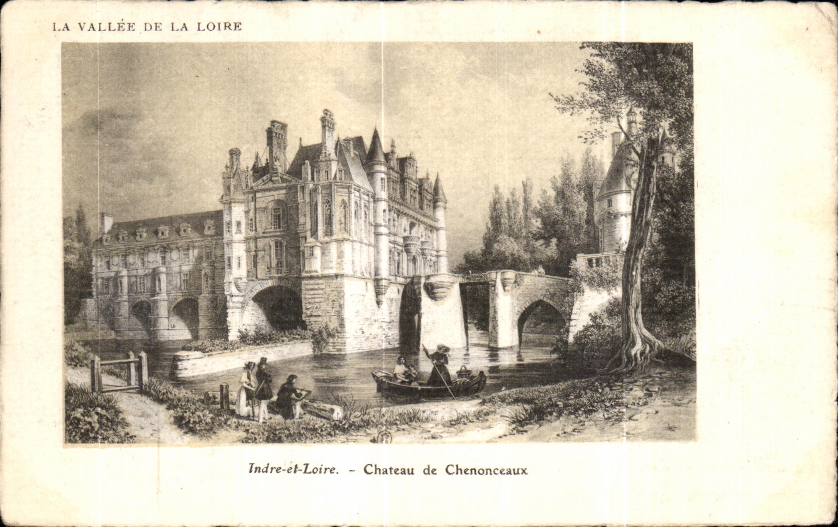 CPA Chenonceaux Le Chateau Indre et Loire