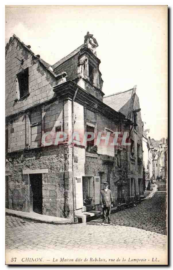 CPA Chinon La Marion dite de Rublaus rue de la Lamproie