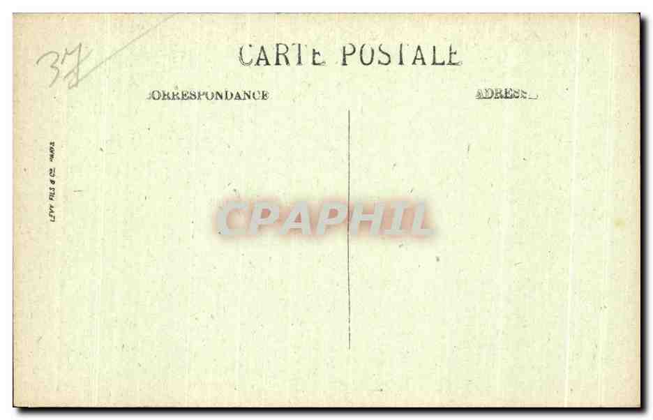 CPA Chinon La Marion dite de Rublaus rue de la Lamproie — Rückseite