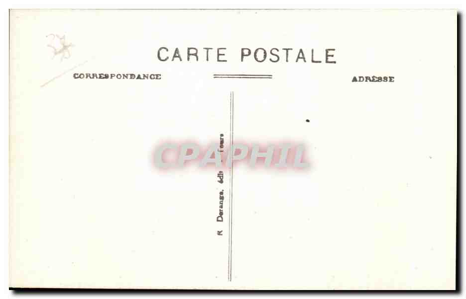 CPA Langeais L Eglise  — Verso
