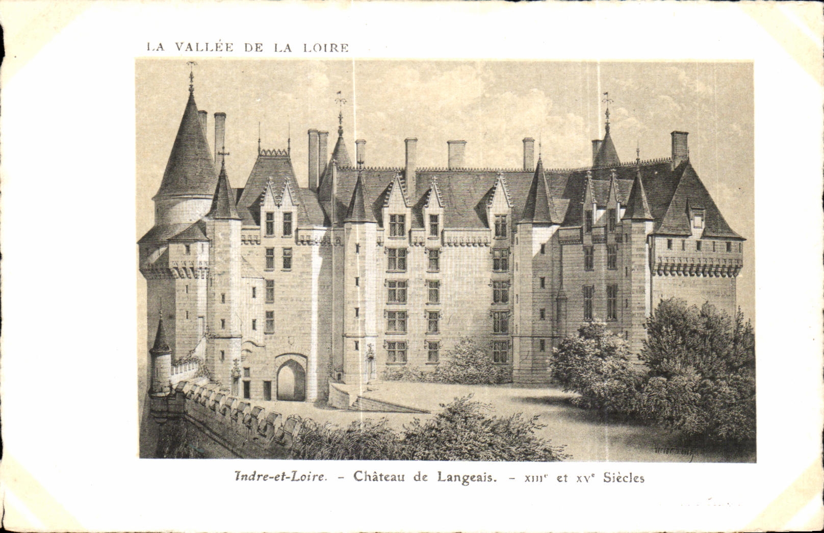 CPA Indree et Loire Chateau de Langeais 