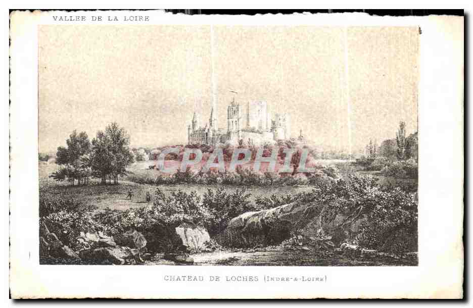 CPA Chateau De Loches (Indre Loire)