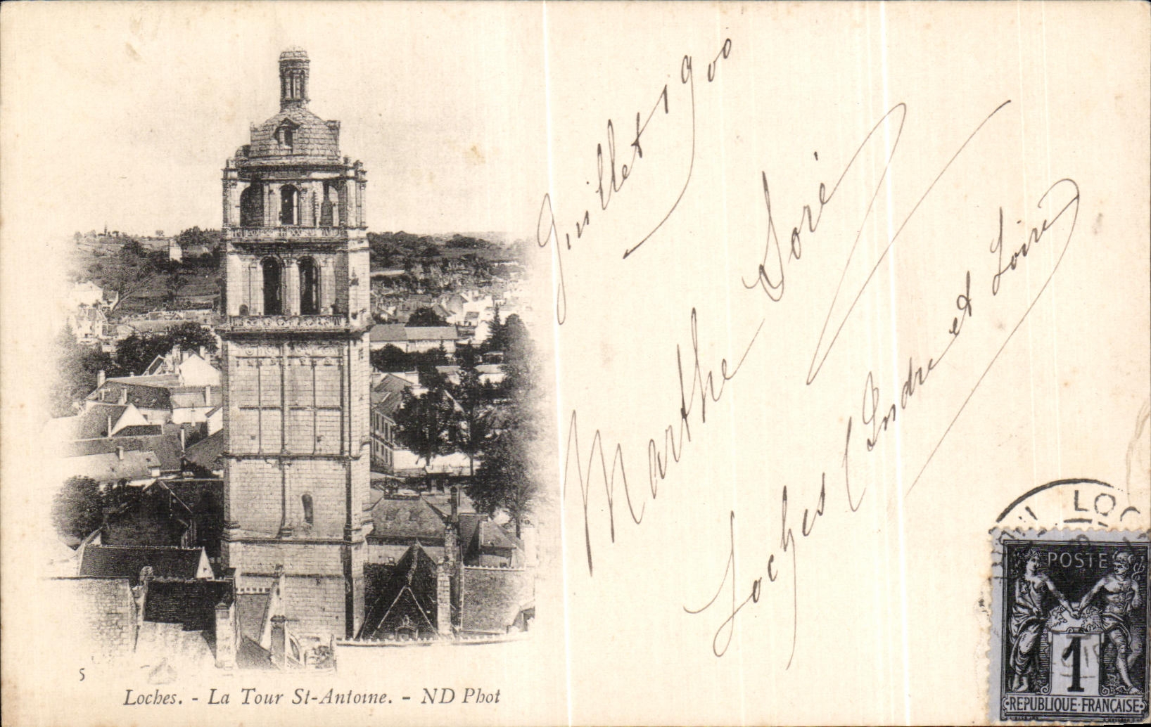 CPA Loches La Tour St Antoine