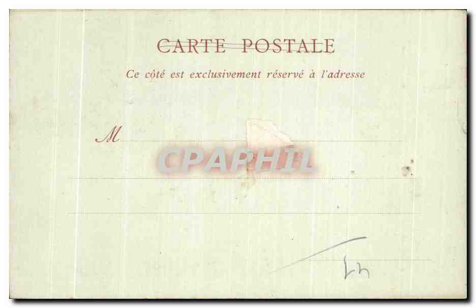 CPA Loches La Tour St Antoine — Rückseite