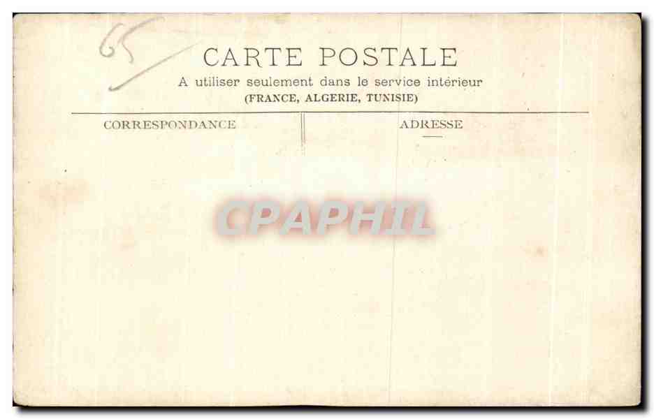 CPA Gavarnie Route Gedre  — Verso