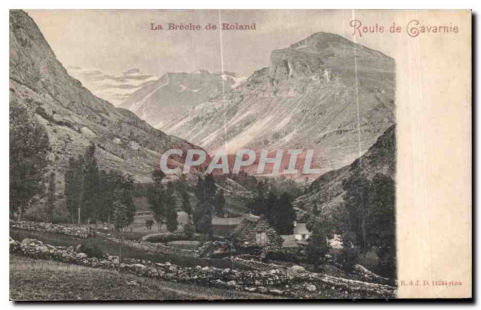 CPA Gavarnie Breche de Roland 