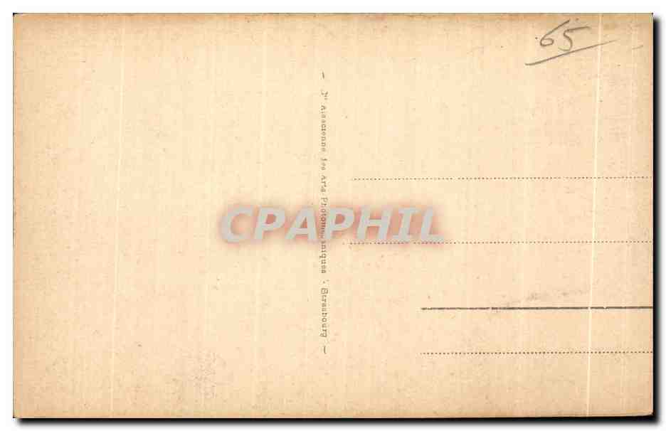 CPA Gavarnie Le Gave et Pic Secugniac — Verso