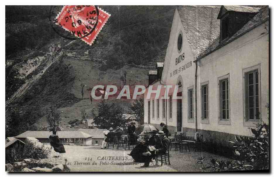 Les Thermes du Petit-Saint-Sauveur — Cauterets — éditeur inconnu, n° 134