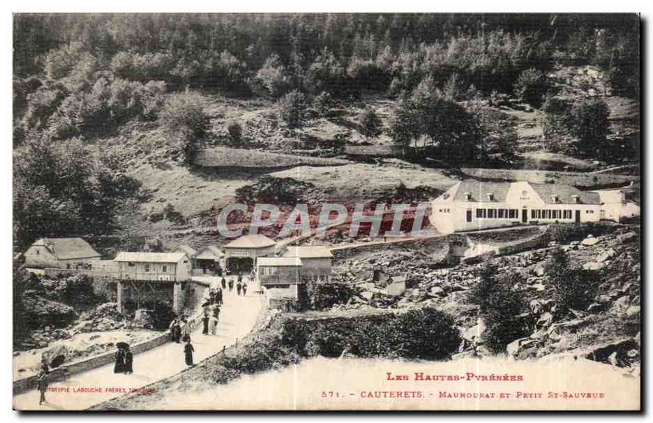 Cauterets - Mauhoutat et Petit St-Sauveur — Phototypie Labouche Frères, n° 571