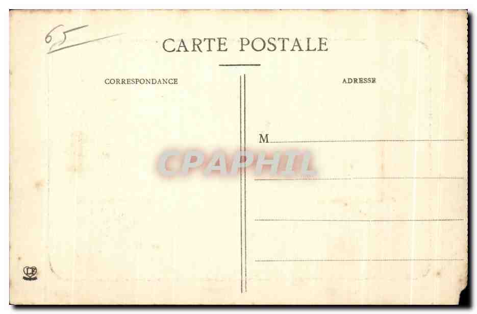 Cauterets - Promenade des Eufs — Les Hautes-Pyrénées — Phototypie Labouche, Toulouse, n°18 — Verso