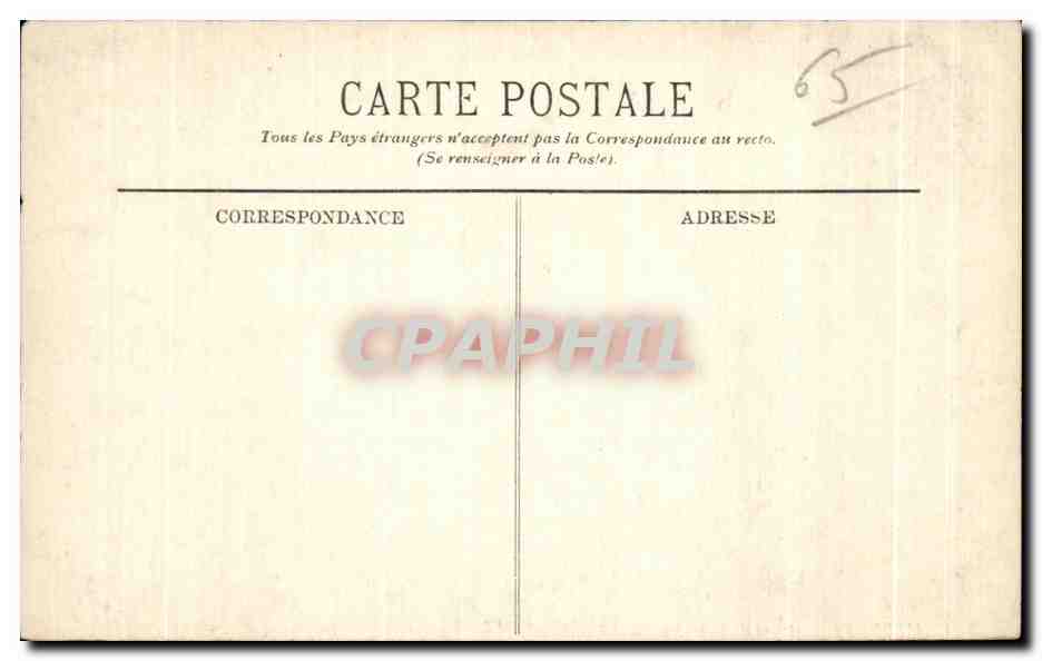 Cauterets — Place de la Mairie — LL — Rückseite