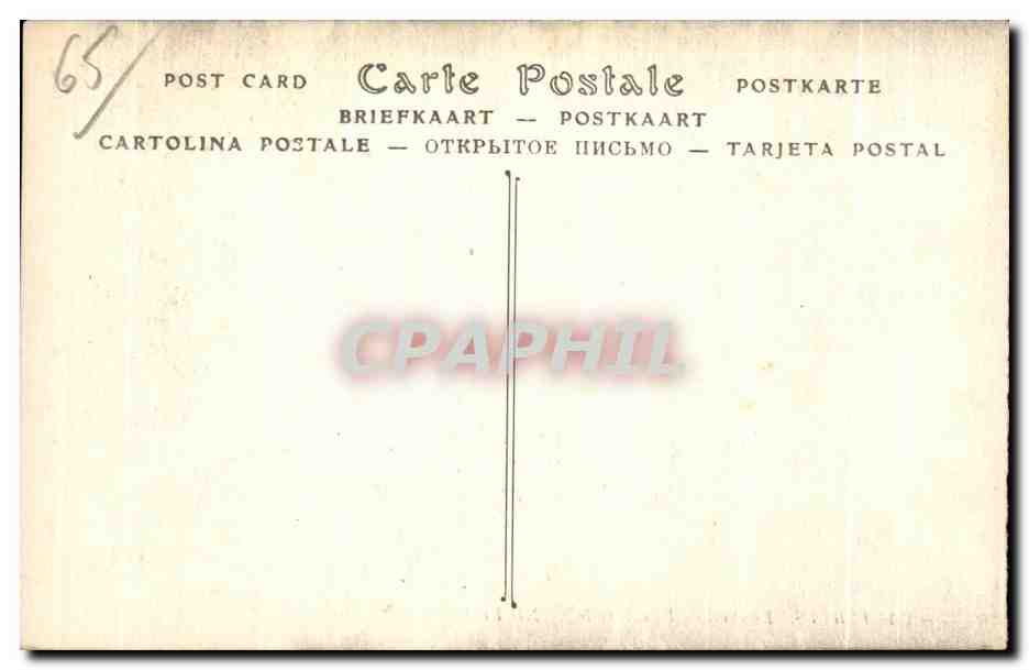 Cauterets — Le Pont de l'Esplanade — ND Phot. n°18 — Verso