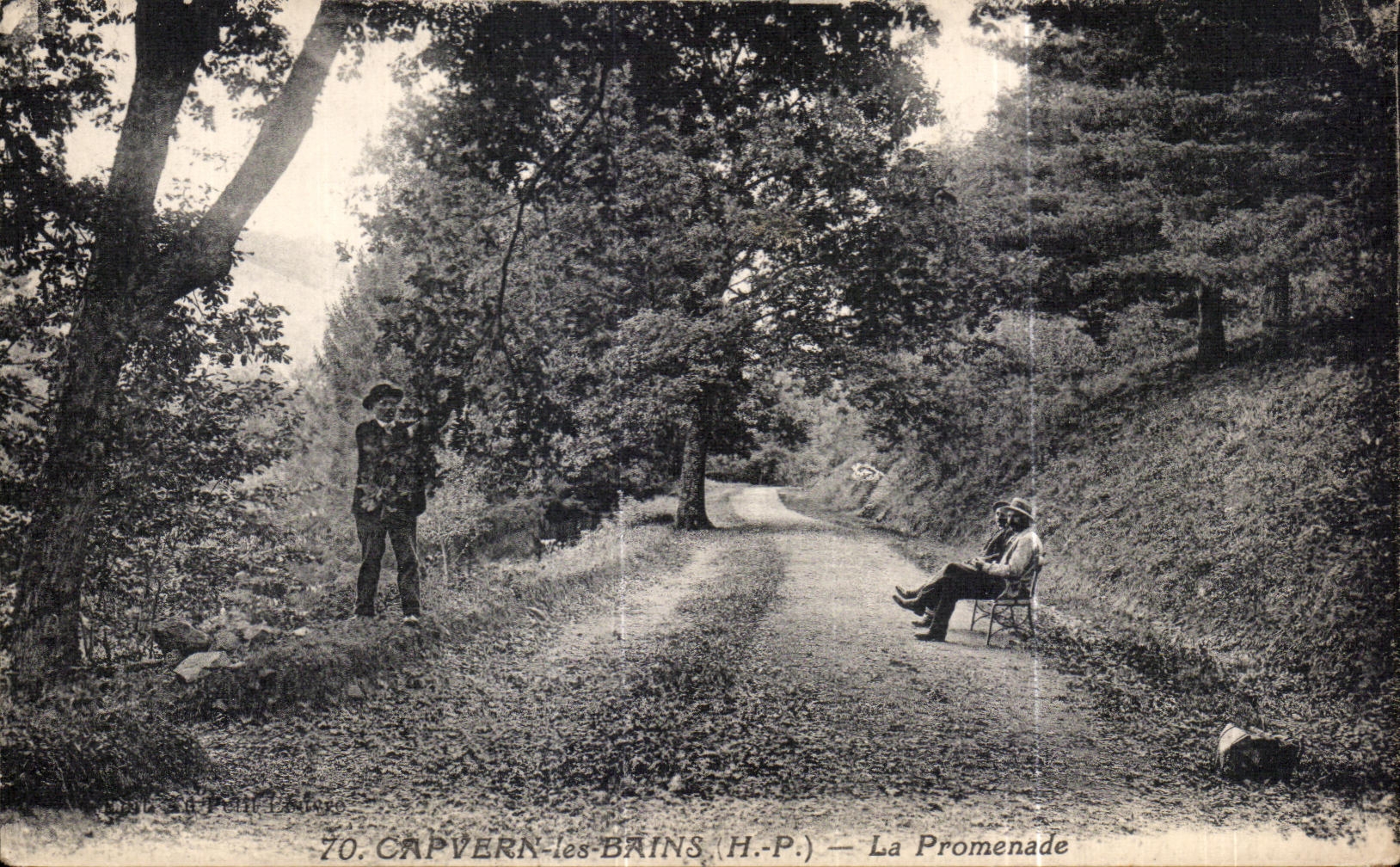 Capvern-les-Bains (H.-P.) — La Promenade — H.P. n°70