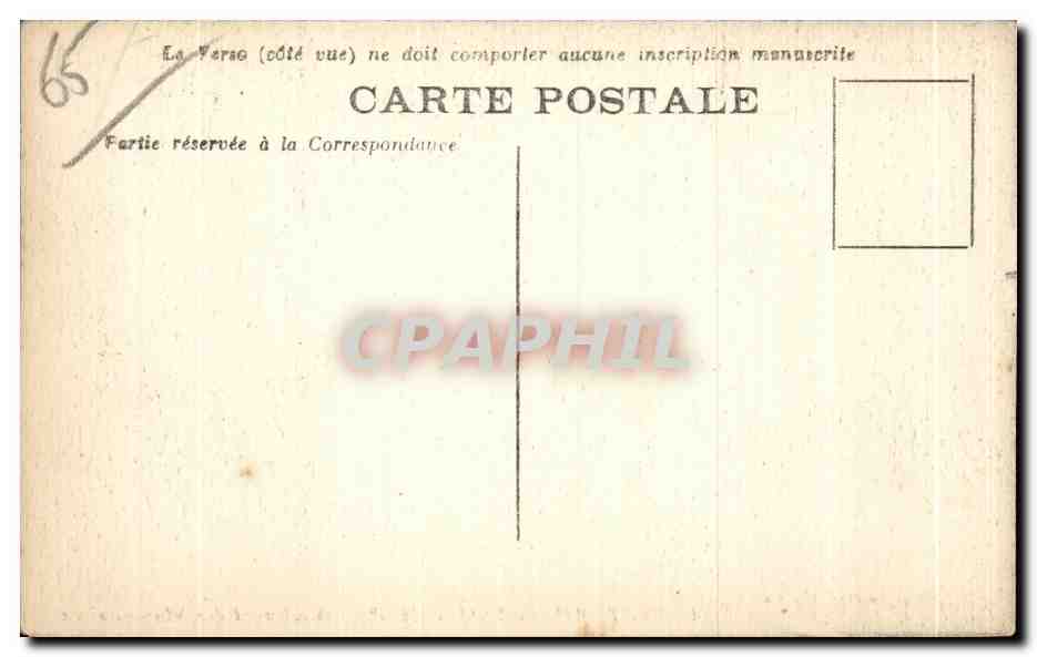 Capvern-les-Bains (H.-P.) - Boulevard des Marronniers — Verso