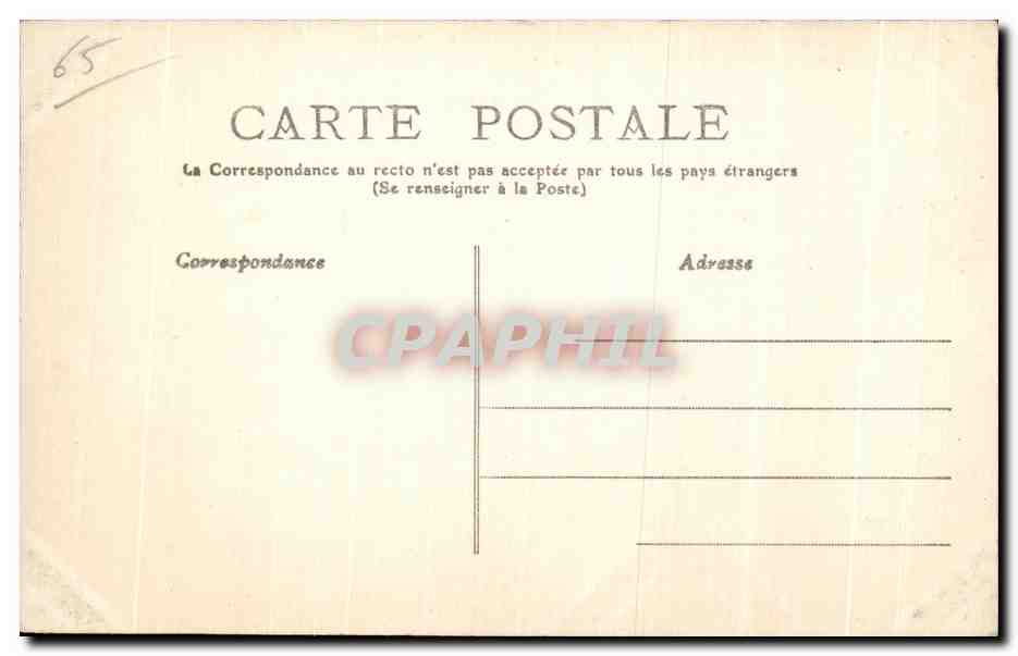 Barèges — Vue générale — Hautes-Pyrénées — Verso