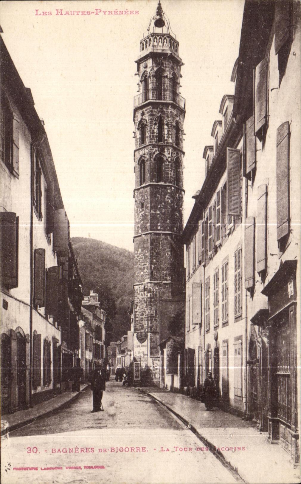Bagnères-de-Bigorre — La Tour des Jacopins — Phototype Lascarre, Toulouse, n°30