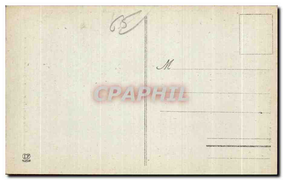Bagnères-de-Bigorre — La Tour des Jacopins — Phototype Lascarre, Toulouse, n°30 — Rückseite
