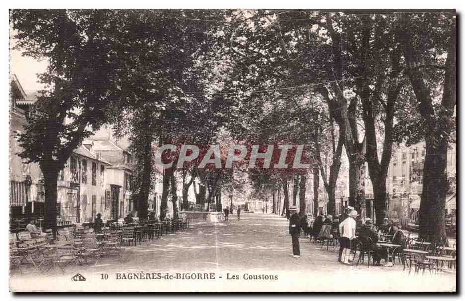 Bagnères-de-Bigorre - Les Coustous — éditeur G. Aliacions, Stanbourg