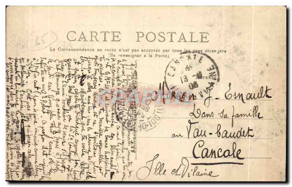 Pic du Midi de Bigorre — Das Observatorium auf 2877 Metern Höhe — Verlag: Les Pyrénées, n° 501 — Rückseite