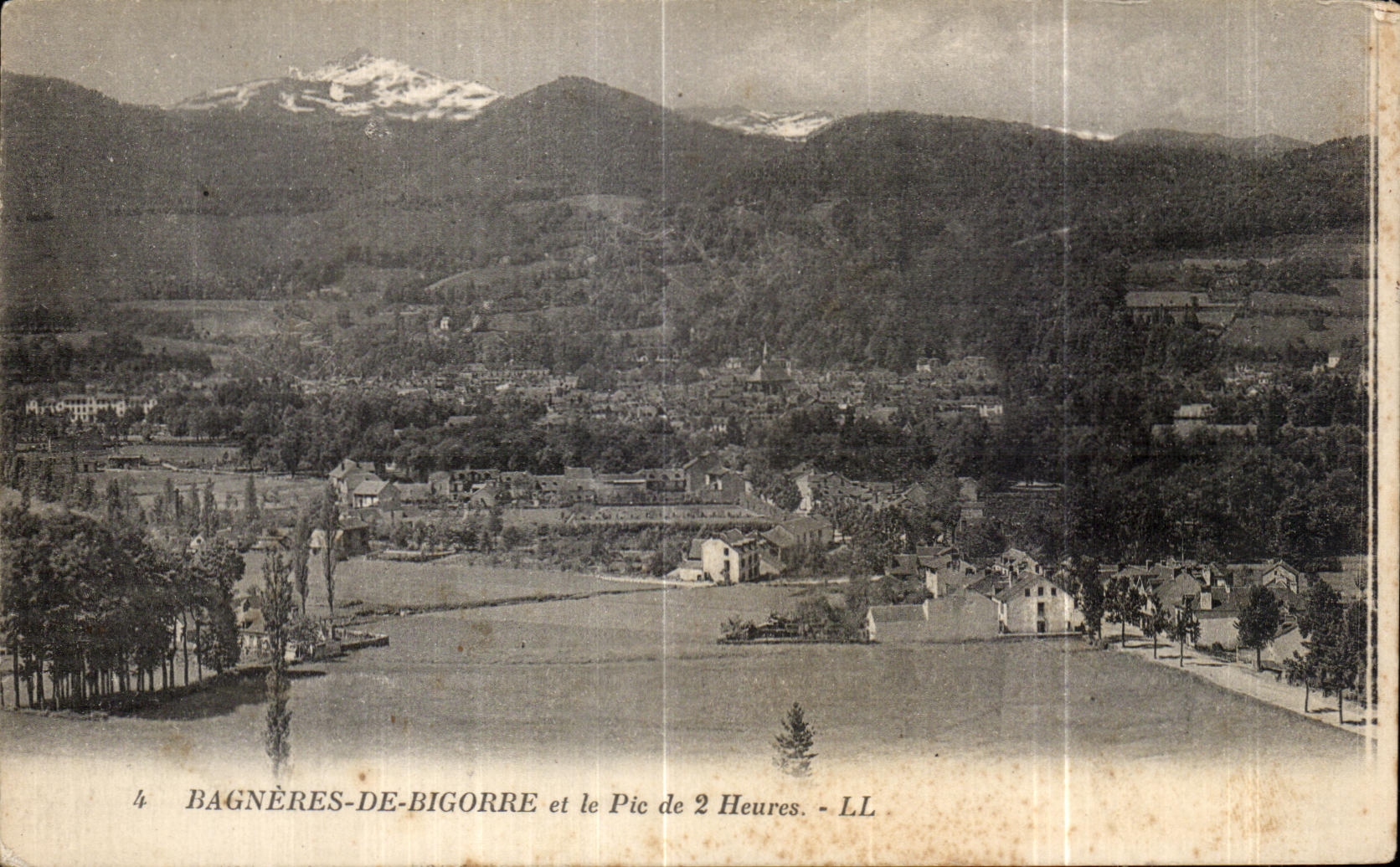 Bagnères-de-Bigorre et le Pic de 2 Heures — LL, n°4