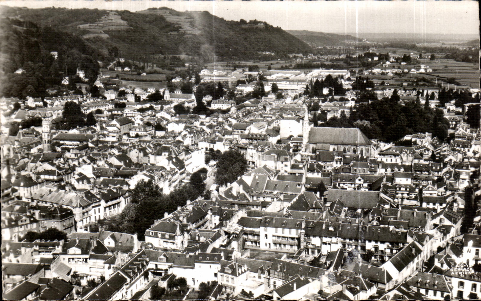 Bagnères-de-Bigorre — Vue générale — Édition LAPIE (n°118)