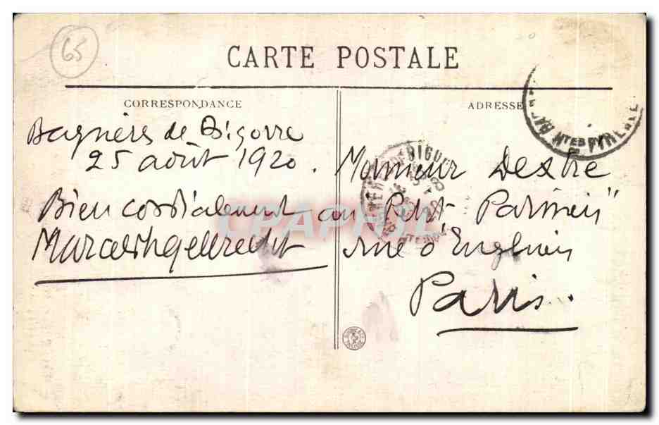 Bagnères-de-Bigorre — L'Église — Carnot, n°27 — Reverso