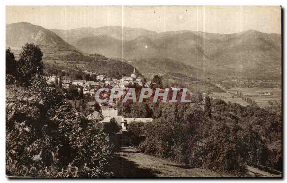 CPA Vallee D Argeles Saint Savin Vue Generale