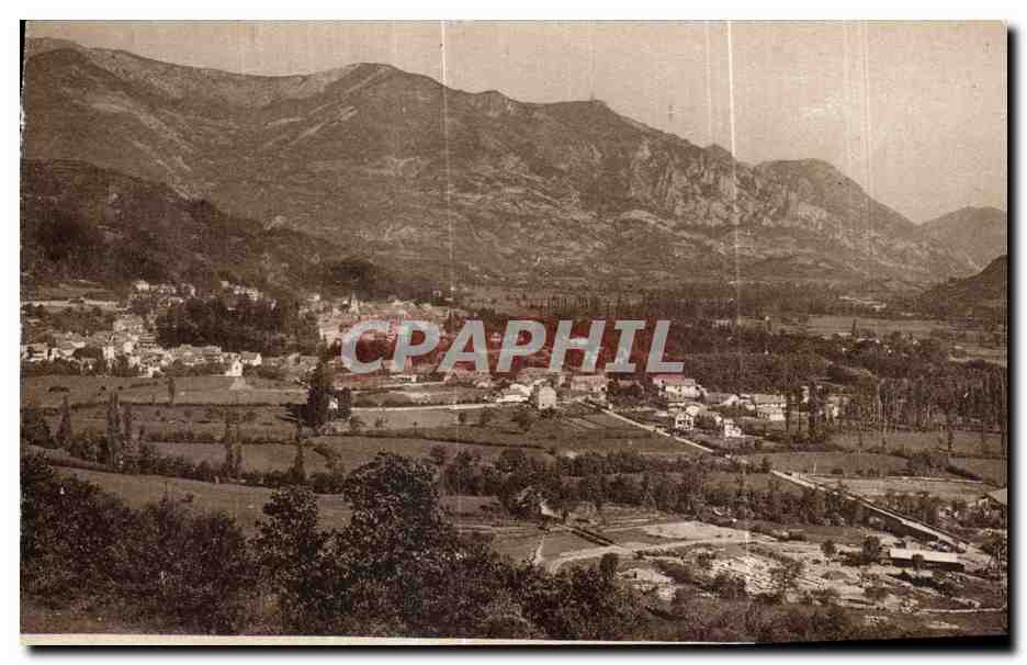 Argelès - Allgemeiner Blick von der Route des Eaux Bonnes — Phototypie Labonche frères, Toulouse, n°179