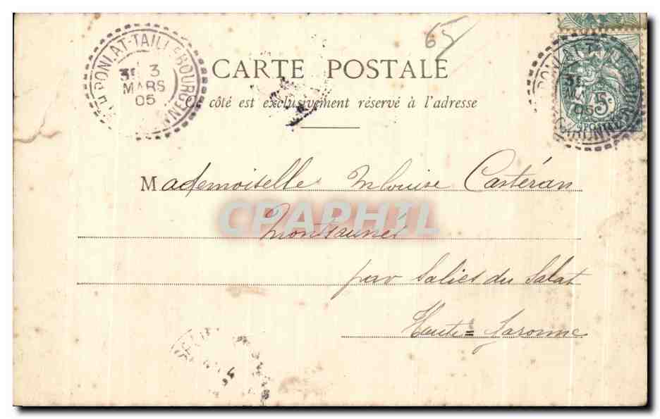 CPA Les Hautes Pyrenees Argeles Les Thermes — Reverso
