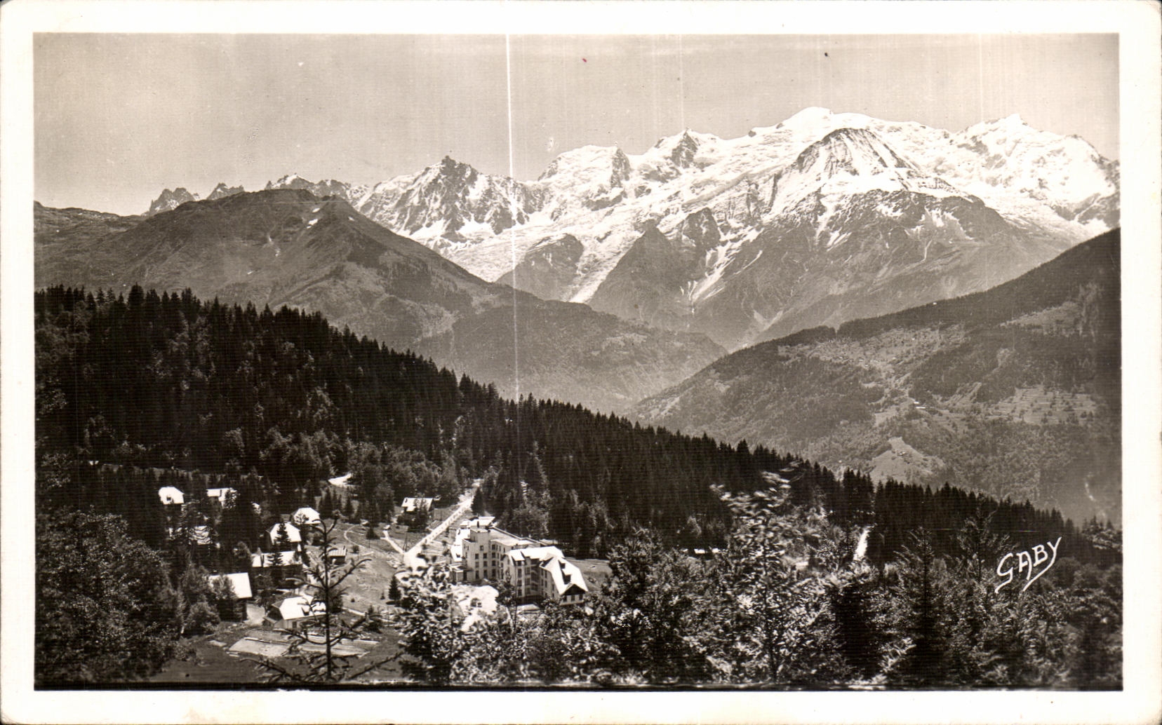 Praz-Couiant — Sanatorium de Chamonix, du Midi le Mont-Blanc — Éditions Gaby