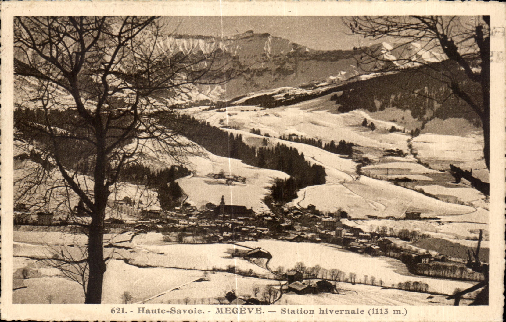 Megève — Wintersportort (1113 m.) — L. Marand, phot.édit. (Haute-Savoie)