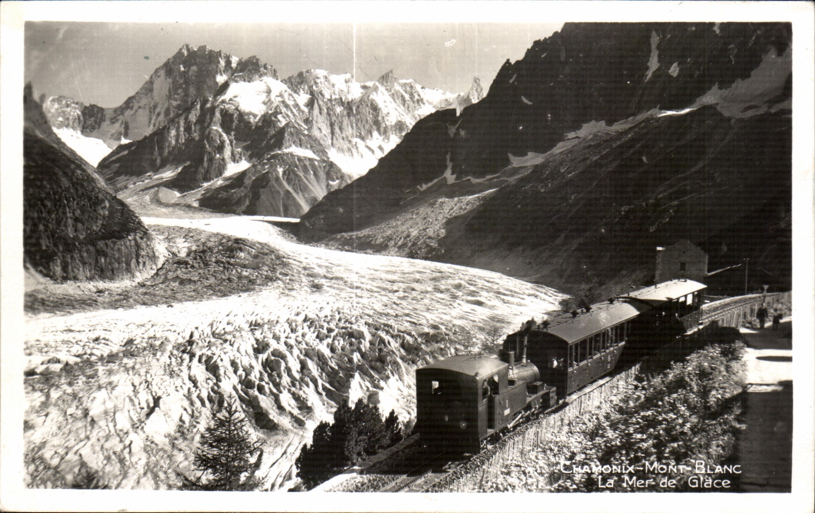 Chamonix-Mont-Blanc — La Mer de Glace — Édition G. Tairraz