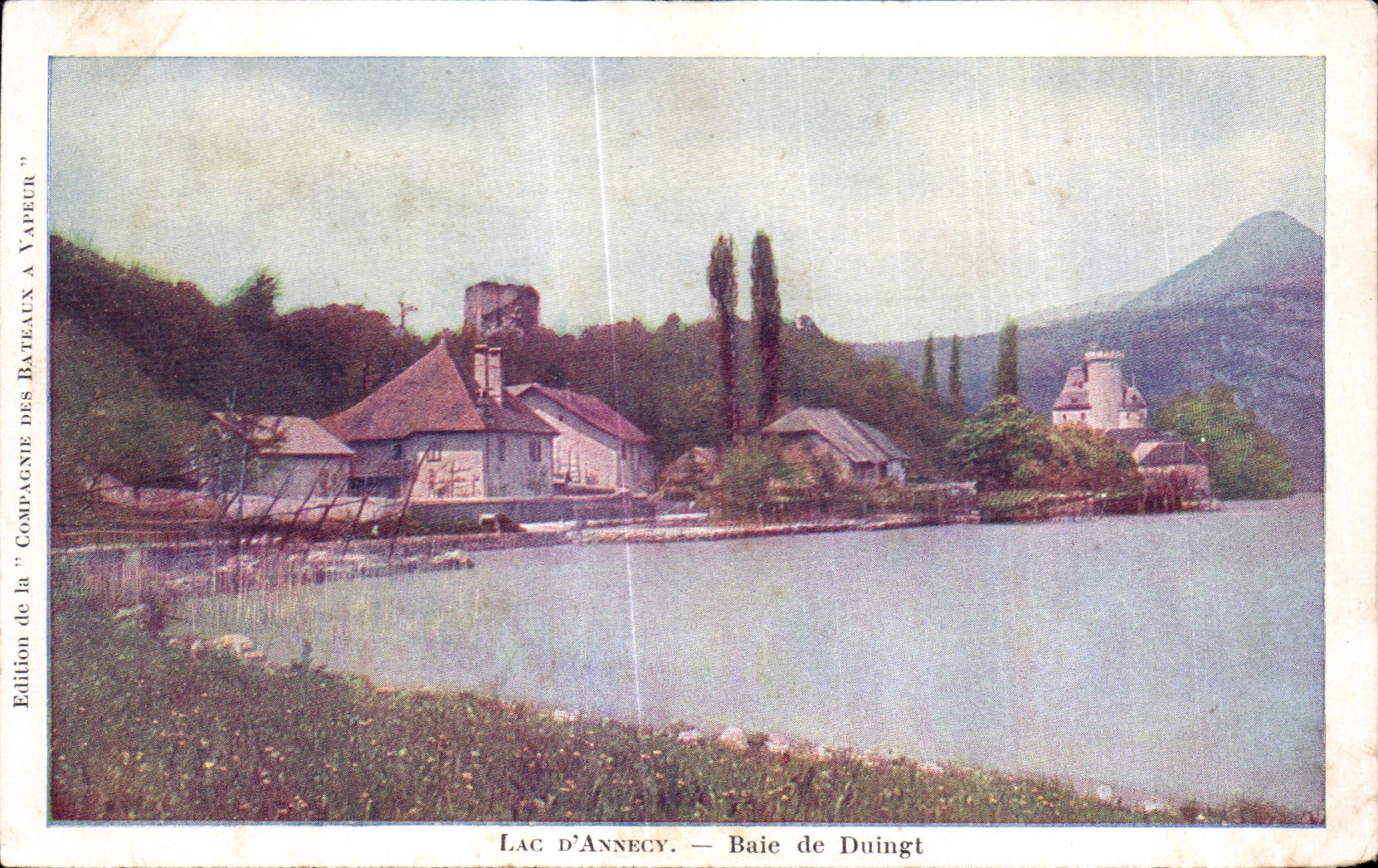 Lac d'Annecy — Baie de Duingt — Compagnie des Bateaux à Vapeur