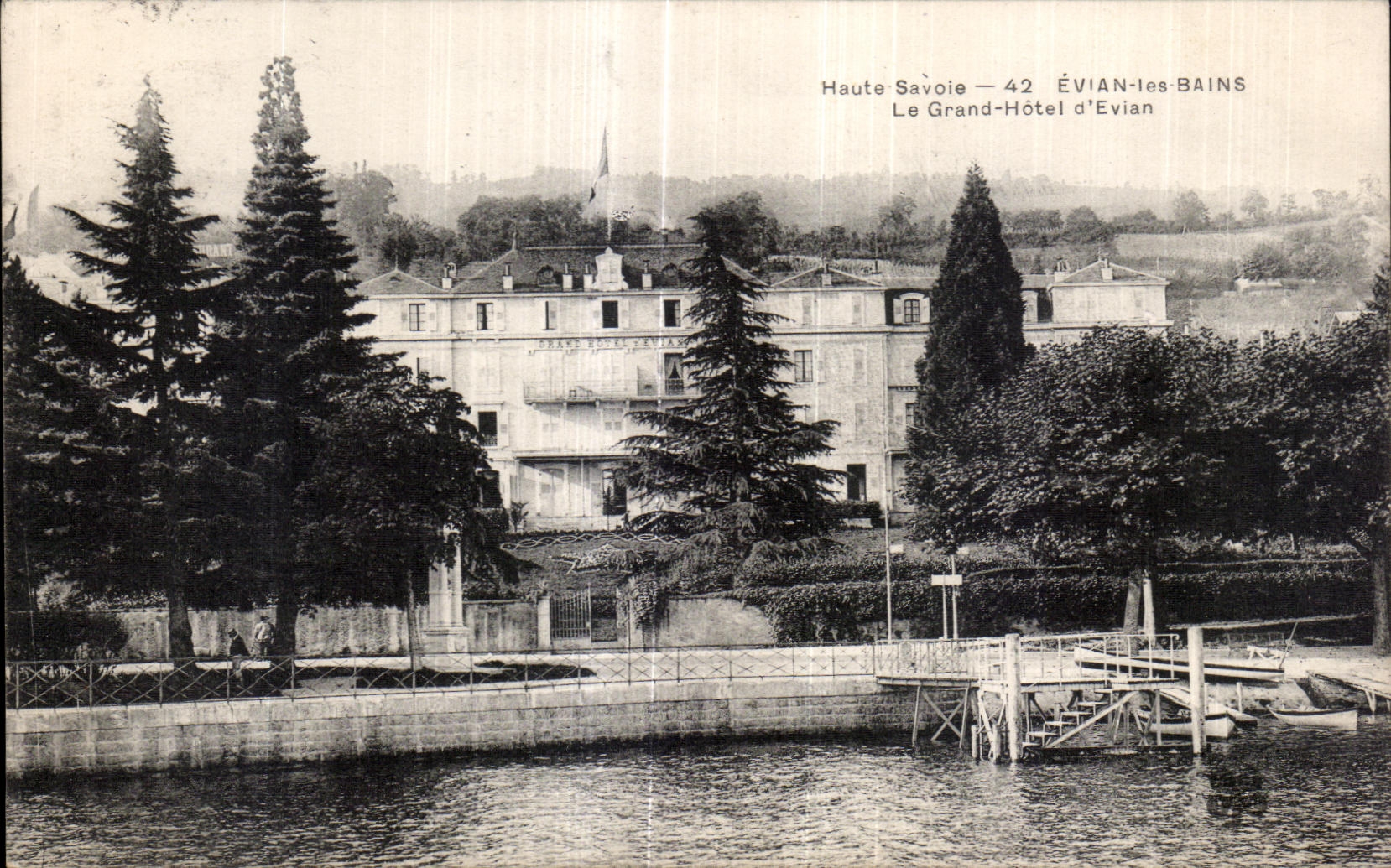 CPA Haute Savie Evlan les Bains Le Grand Hotel d Evian