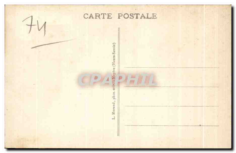 St-GERVAlS-les-BAINS — Villa les Pâquerettes — L. Morand, phot. édit. Mégeve (Haute-Savoie) — Reverso