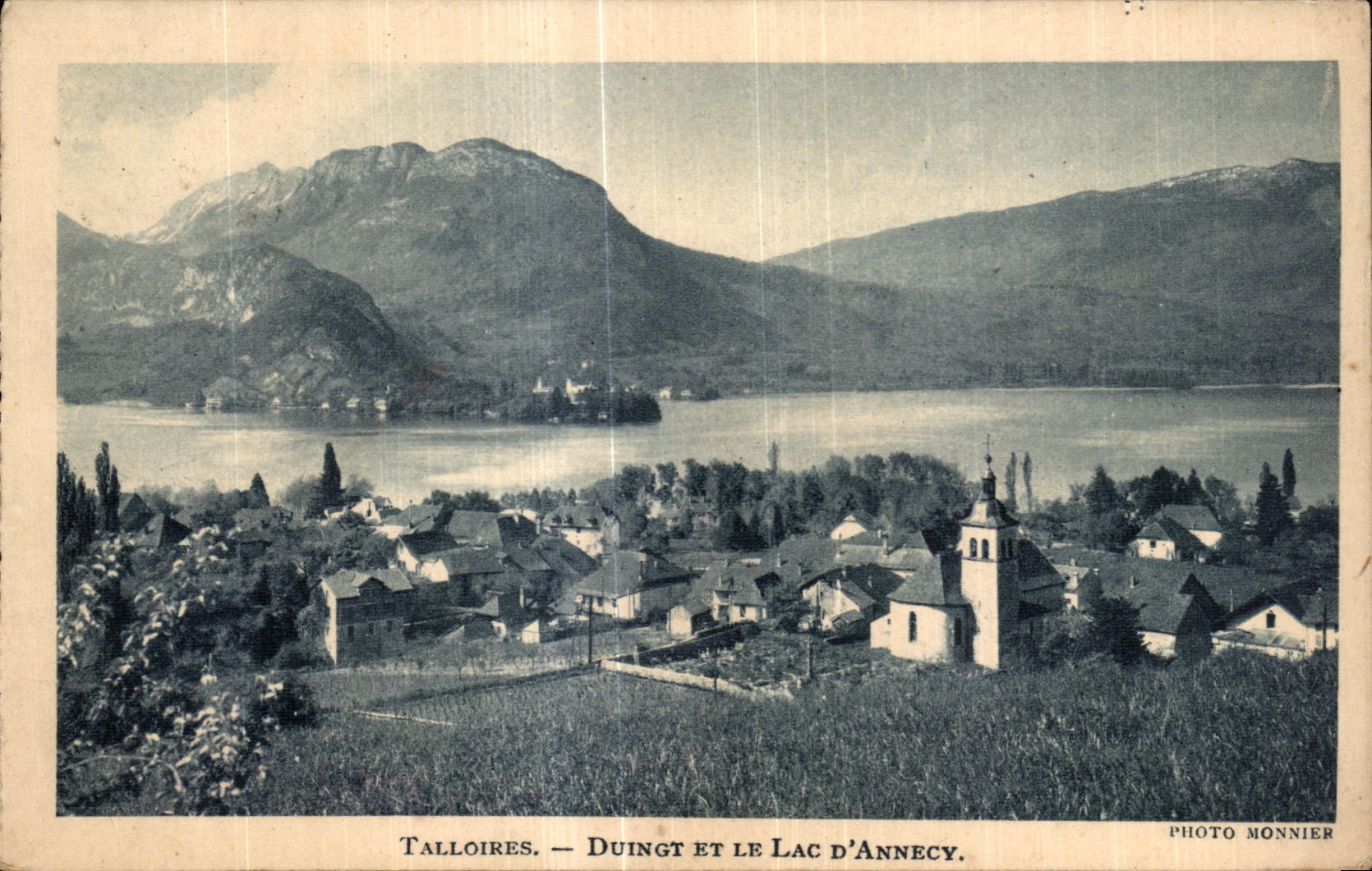 CPA Tallores Duingt Et Le Lac D Annecy