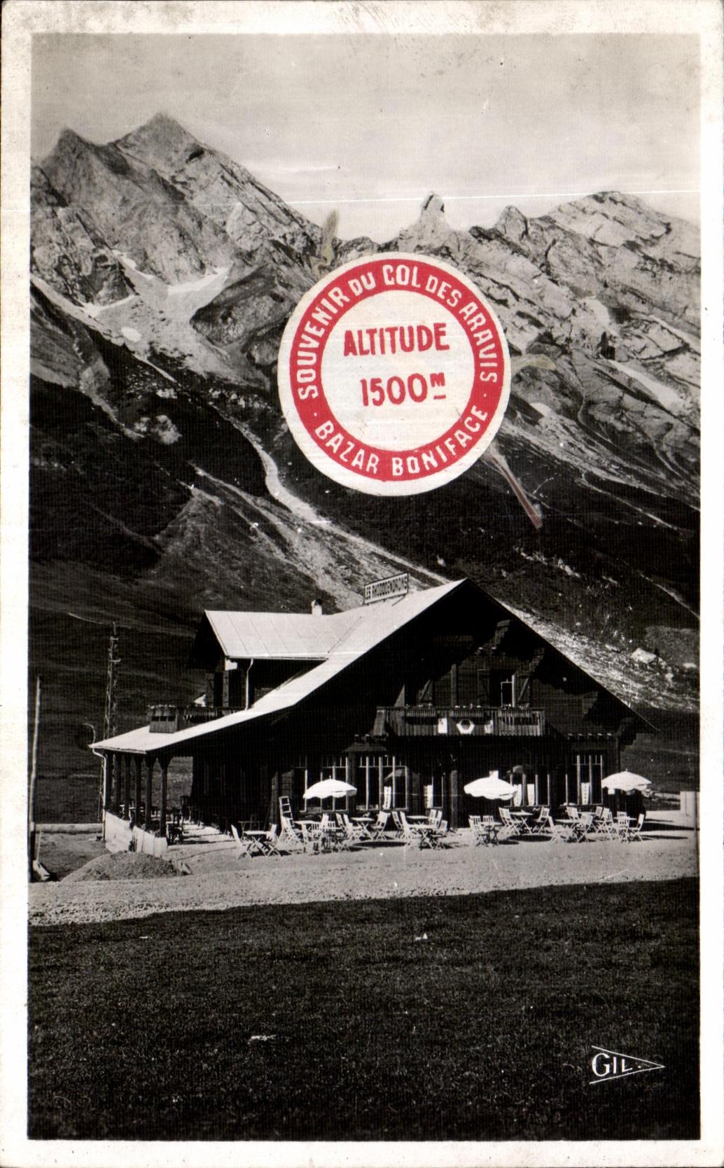 The Col des Aravis — Hotel des Rhododendrons — Bazar Boniface — Publisher Gil