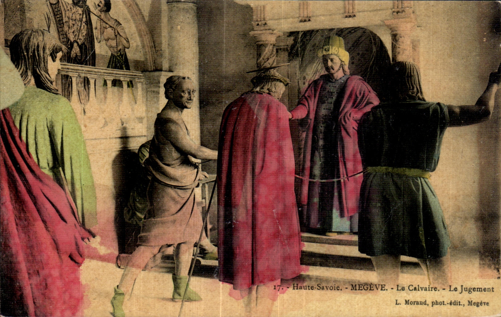Le Calvaire - Le Jugement - Haute-Savoie - Mégève - L. Morand, phot.-édit., Mégève