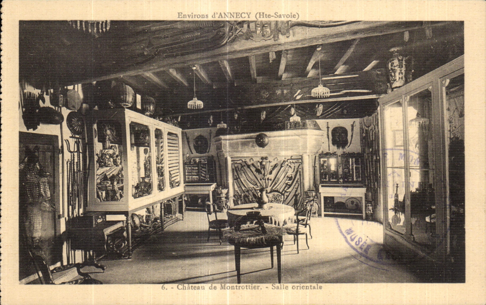 Château de Montrottier - Salle orientale — Environ d'Annecy (Hte-Savoie) — L. Faurès, édit., Annecy
