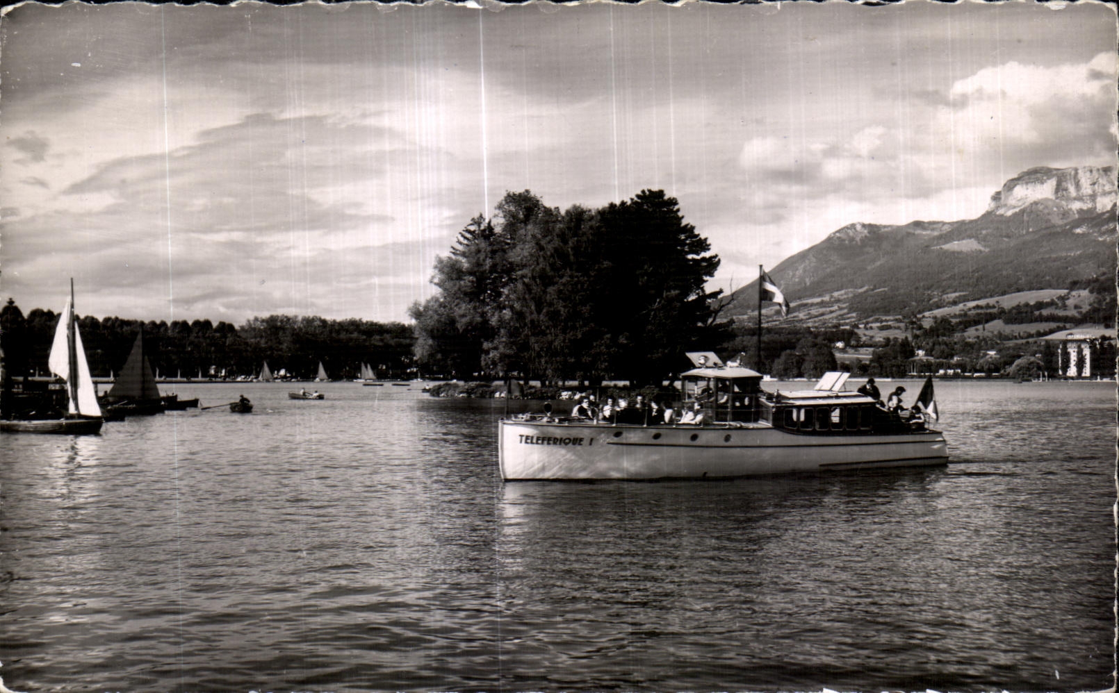 L'Île des Cygnes — Annecy — Éditions G. Mouchet