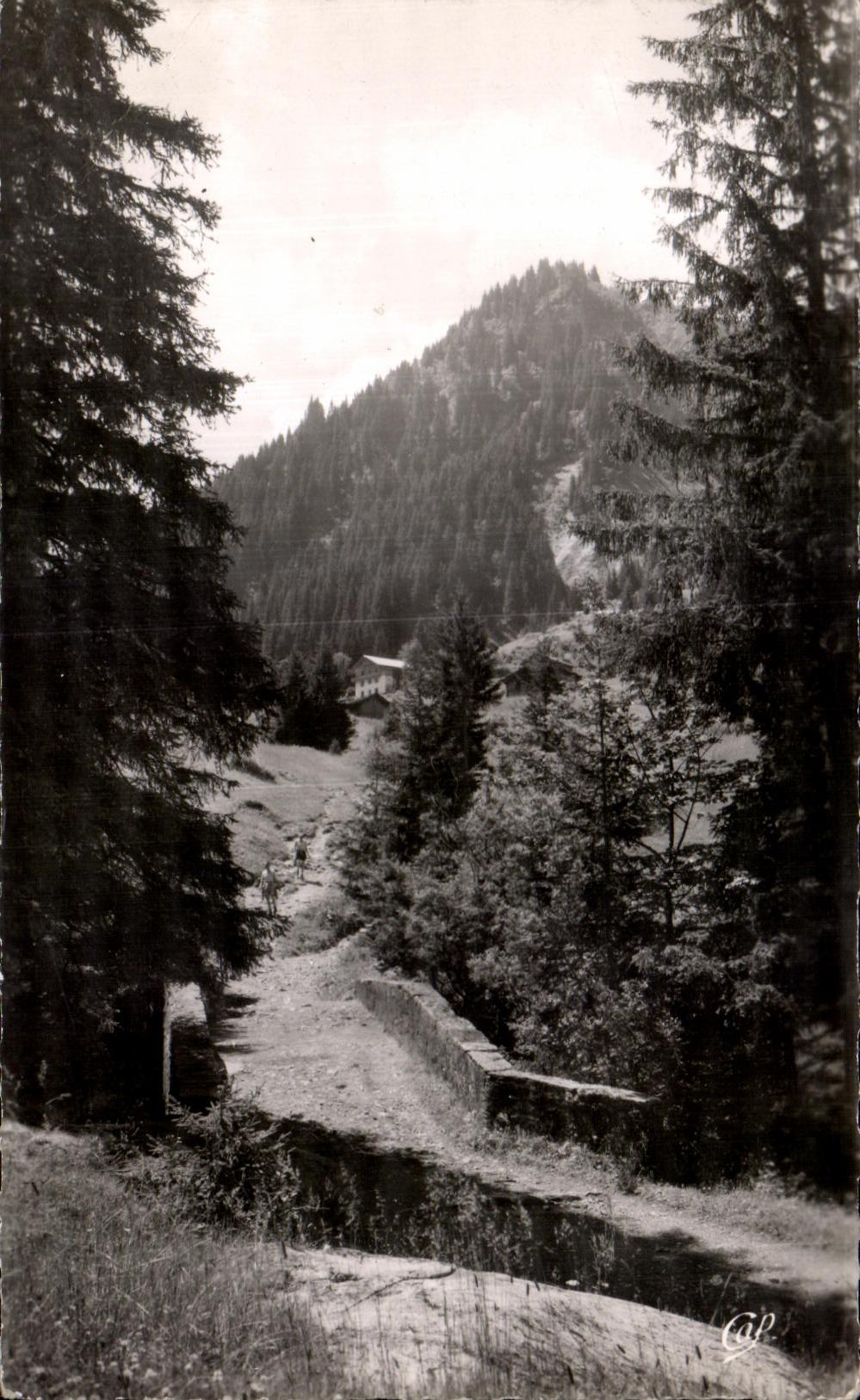 Les Contamines — Le Pont Romain et le Chalet de Nant-Borand — C.A.P. Paris