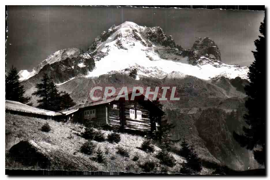 Mont-Blanc — Chalet savoyard des hauts alpages — C. ROSSAT MICNOD