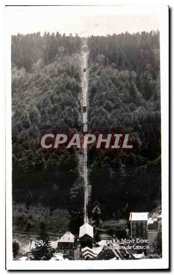 CPA Le Mont Dore Funiculaire du Capucin